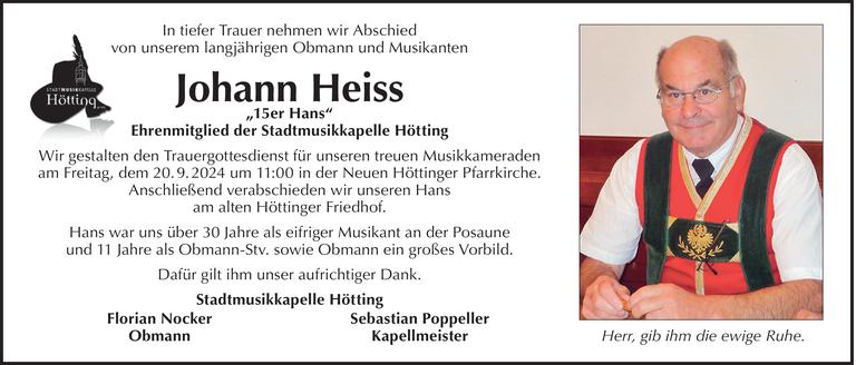 Johann Heiss Bild