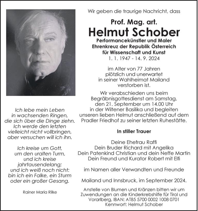 Helmut Schober Bild