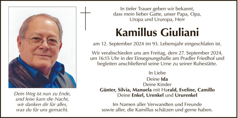 Kamillus Giuliani Bild