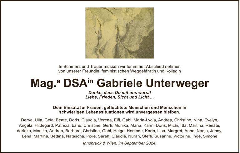 Gabriele Unterweger Bild