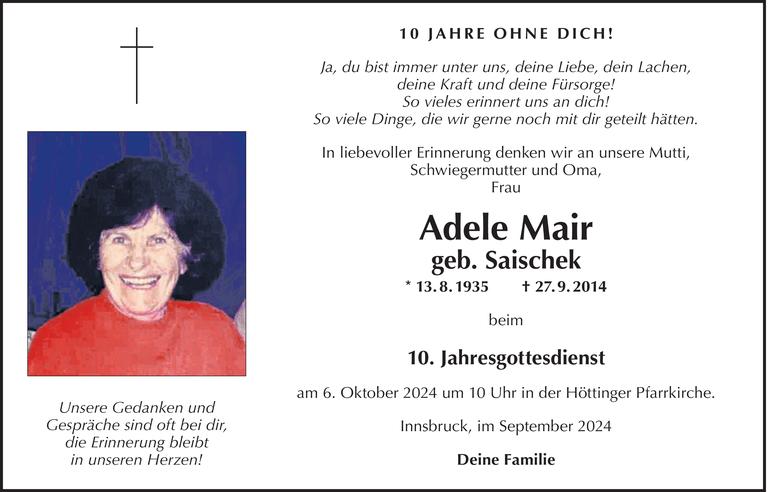 Adele Mair Bild