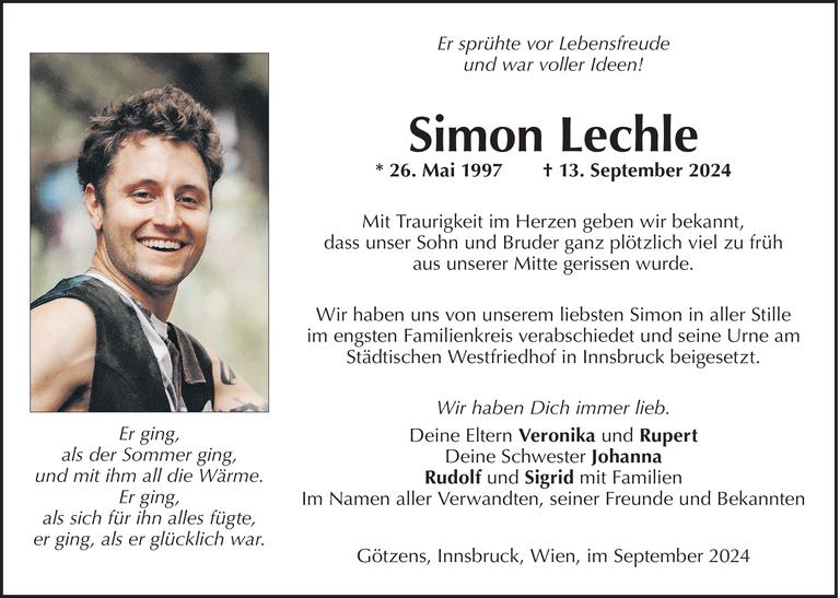 Simon Lechle Bild