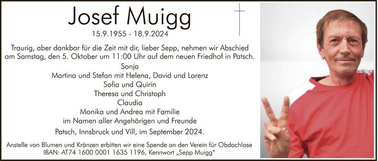 Josef Muigg Bild