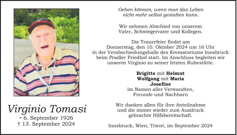 Virginio Tomasi Bild