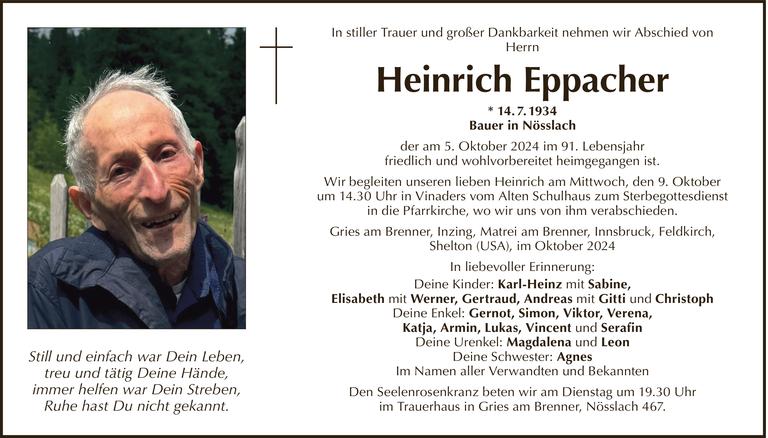 Heinrich Eppacher Bild