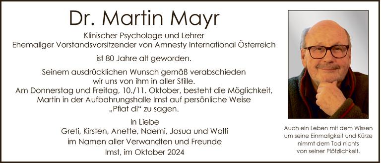 Martin Mayr  Bild