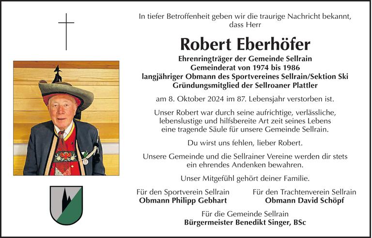 Robert Eberhöfer Bild