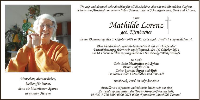 Mathilde Lorenz Bild