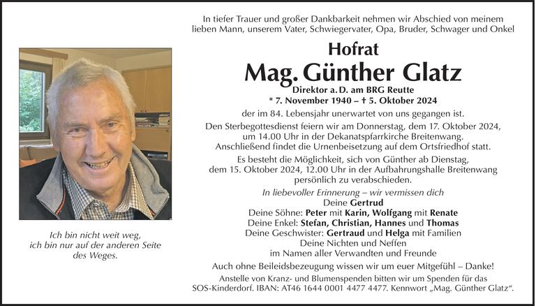 Günther  Glatz Bild