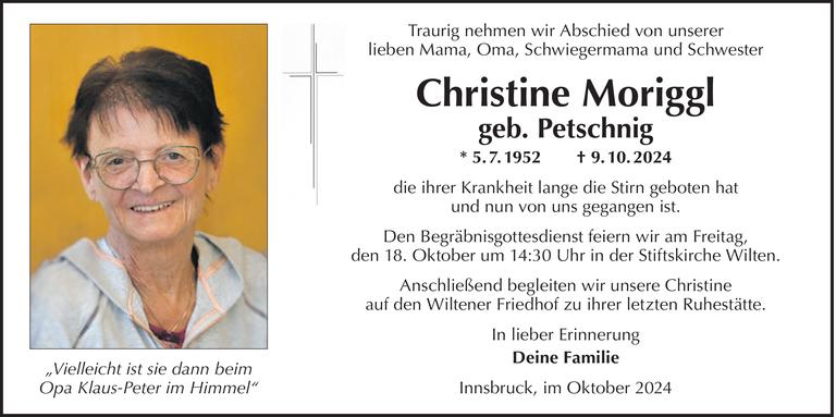 Christine Moriggl Bild