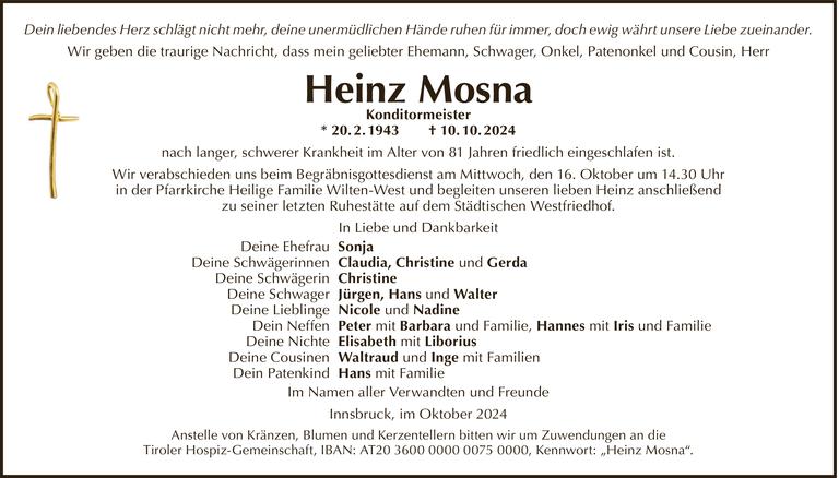 Heinz Mosna Bild