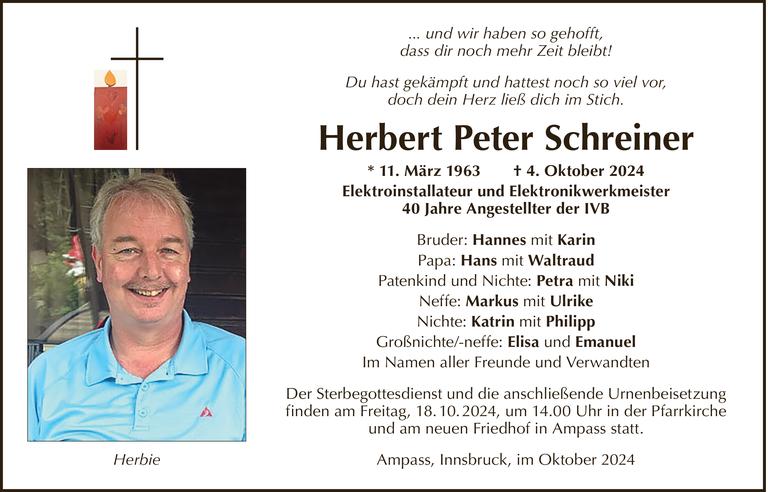 Herbert Schreiner Bild