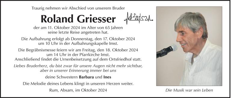 Roland  Griesser Bild