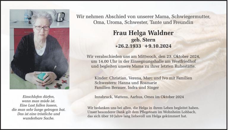 Helga Waldner Bild