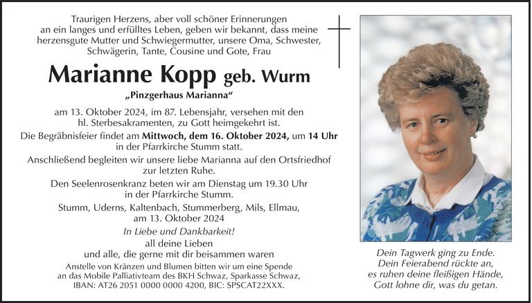 Marianne Kopp Bild