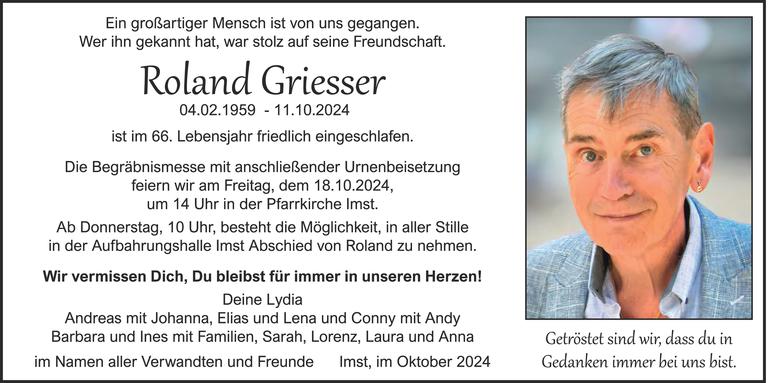 Roland Griesser Bild