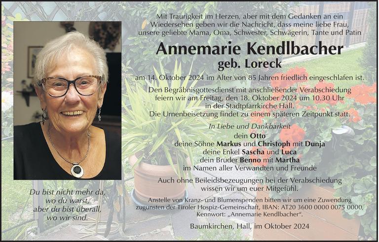 Annemarie Kendlbacher Bild