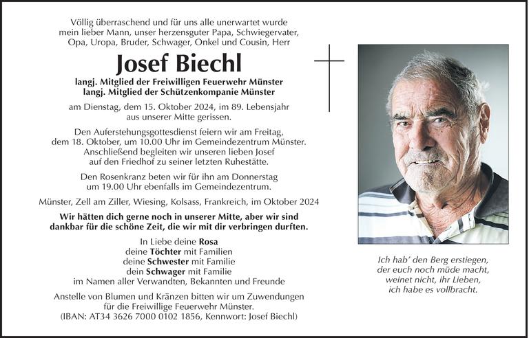 Josef Biechl Bild