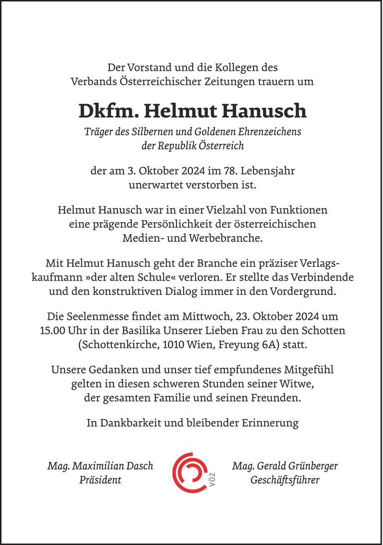 Helmut Hanusch Bild