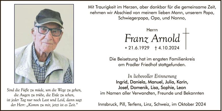 Franz Arnold Bild