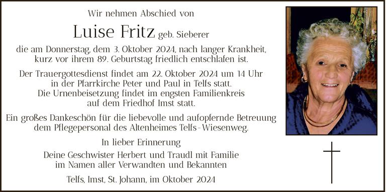 Luise Fritz  Bild
