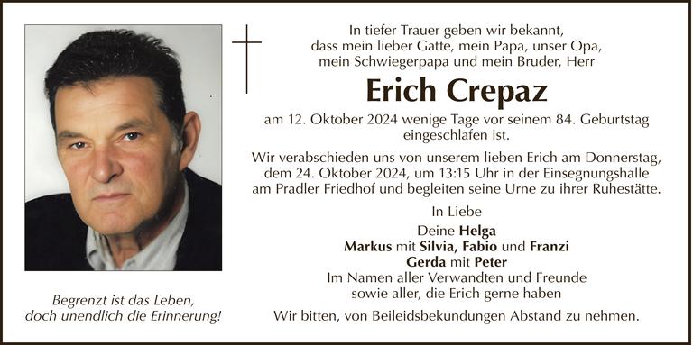Erich Crepaz Bild