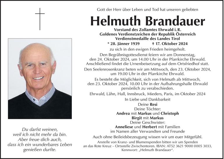 Helmuth Brandauer Bild