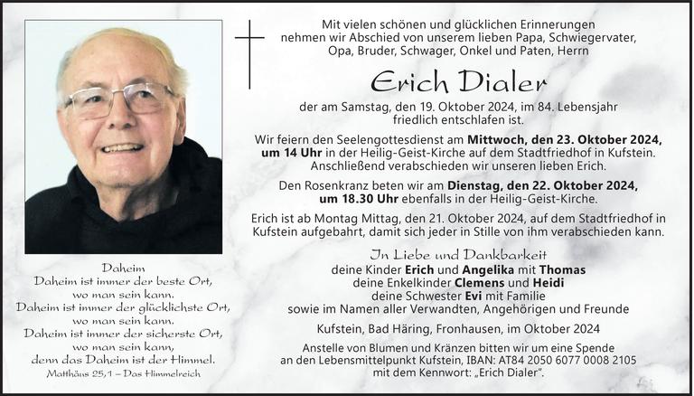 Erich Dialer Bild