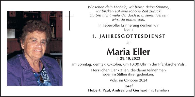 Maria Eller Bild