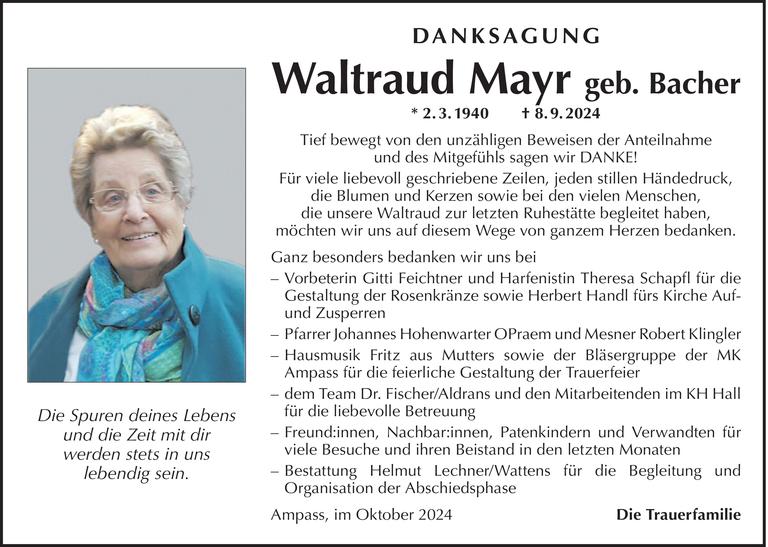 Waltraud Mayr Bild