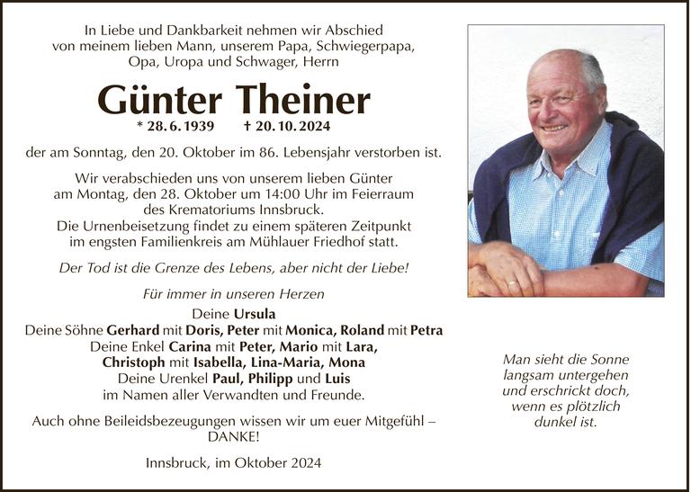 Günter Theiner Bild