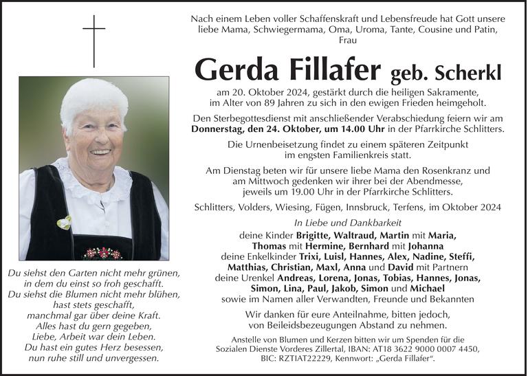 Gerda Fillafer Bild