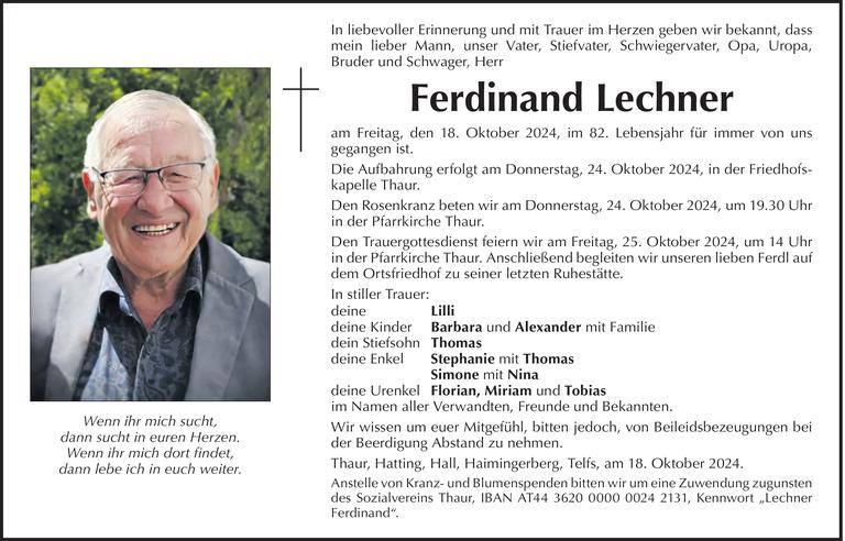 Ferdinand Lechner Bild