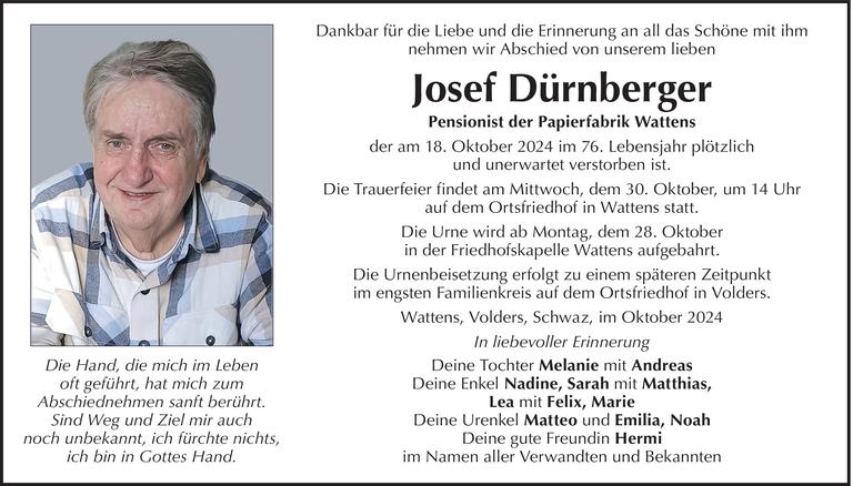 Josef Dürnberger Bild