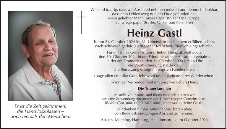 Heinz Gastl Bild