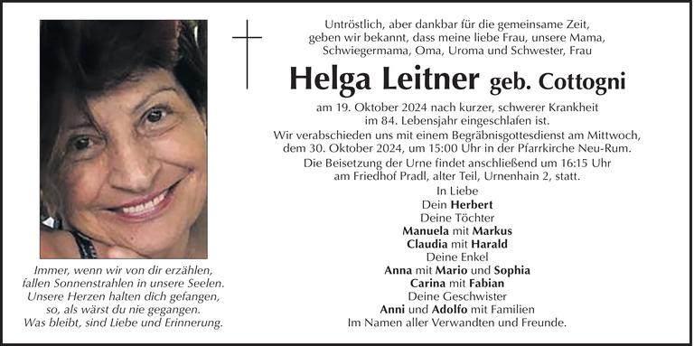 Helga Leitner Bild