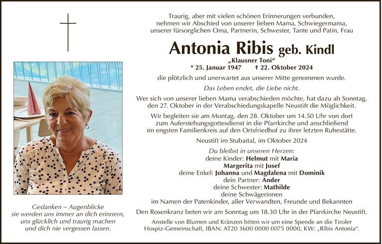 Antonia Ribis Bild