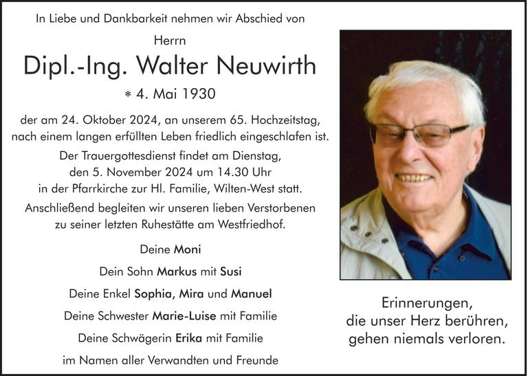 Walter Neuwirth Bild