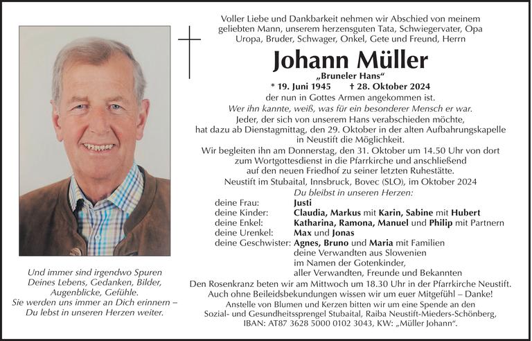 Johann Müller Bild