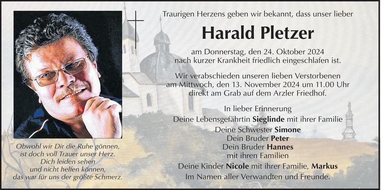Harald Pletzer Bild