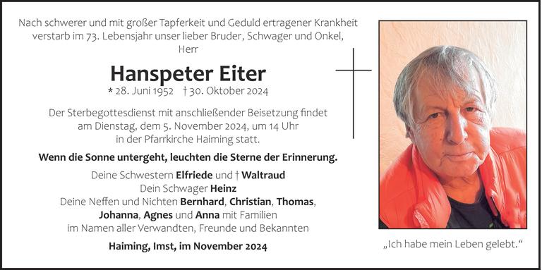 Hanspeter Eiter Bild