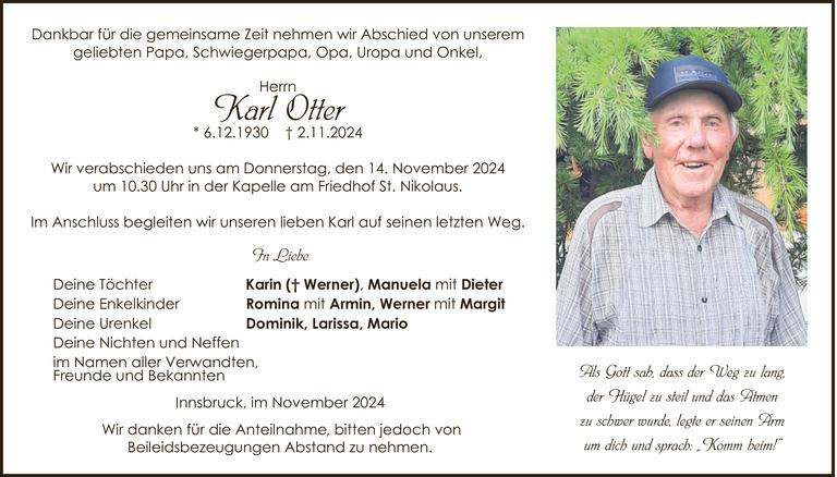 Karl Otter Bild