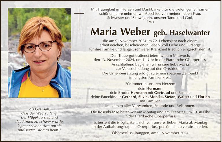 Maria Weber Bild