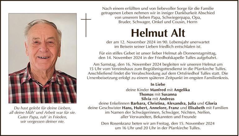 Helmut Alt Bild