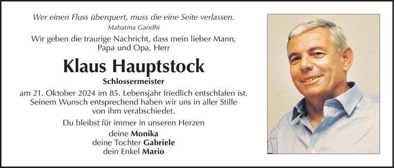 Klaus Hautpstock Bild