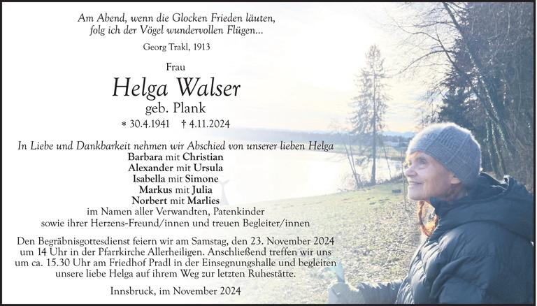 Helga Walser Bild