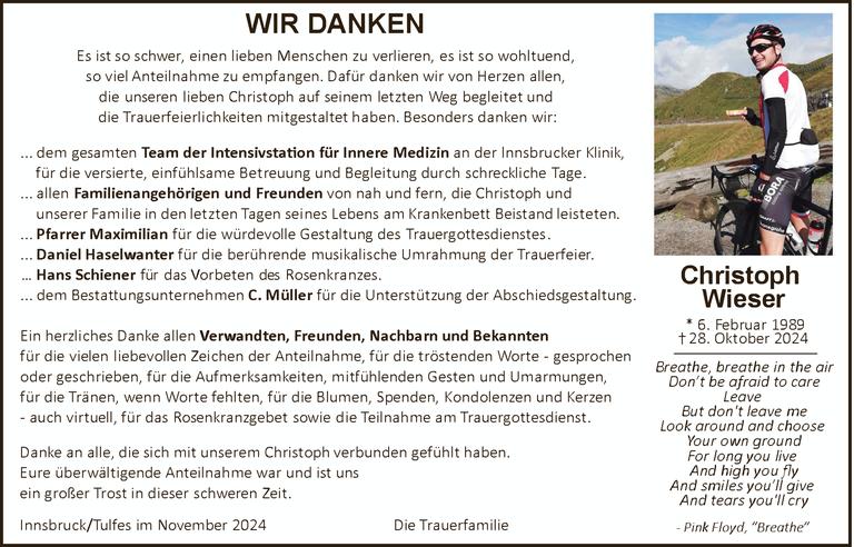 Christoph Wieser Bild