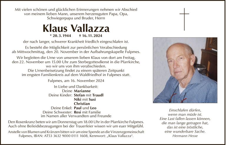 Klaus Vallazza Bild