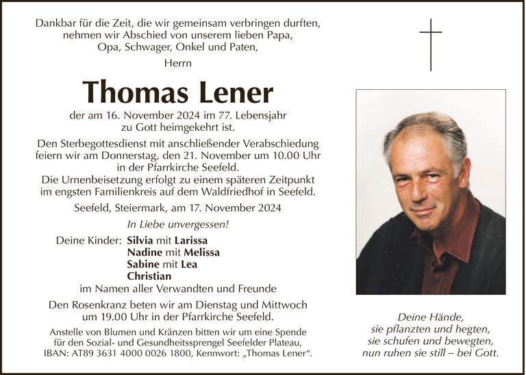 Thomas Lener