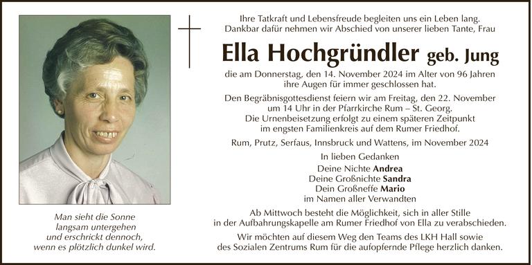 Ella Hochgründler